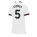 Billige Manchester City John Stones #5 Udebane Fodboldtrøjer Dame 2023-24 Kortærmet
